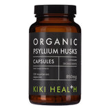 KIKI Health Organic Psyllium Husks 120 Vegicaps
