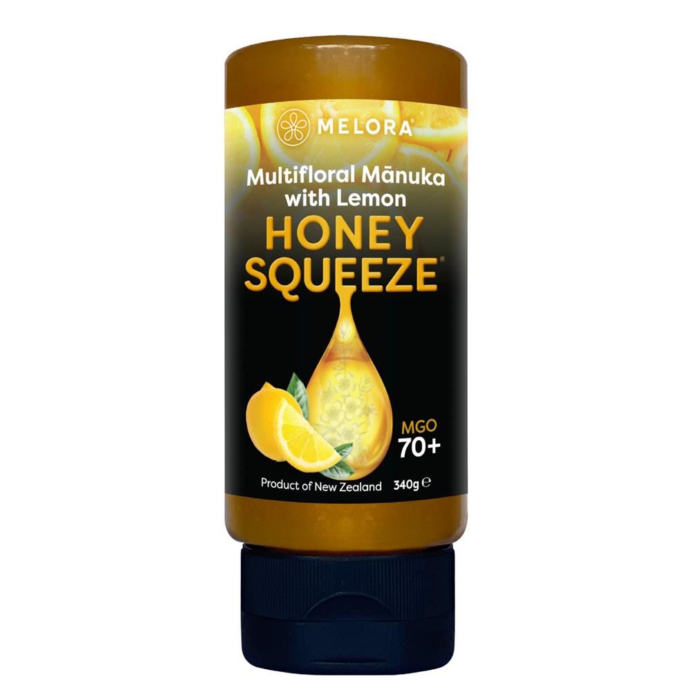 Melora Manuka Squeeze 70+ MGO Lemon 330g