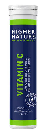Higher Nature Fizzy C Effervescent Vitamin C 20 Tablets
