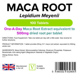 Lindens Maca 500mg - 100 Tablets - image 2