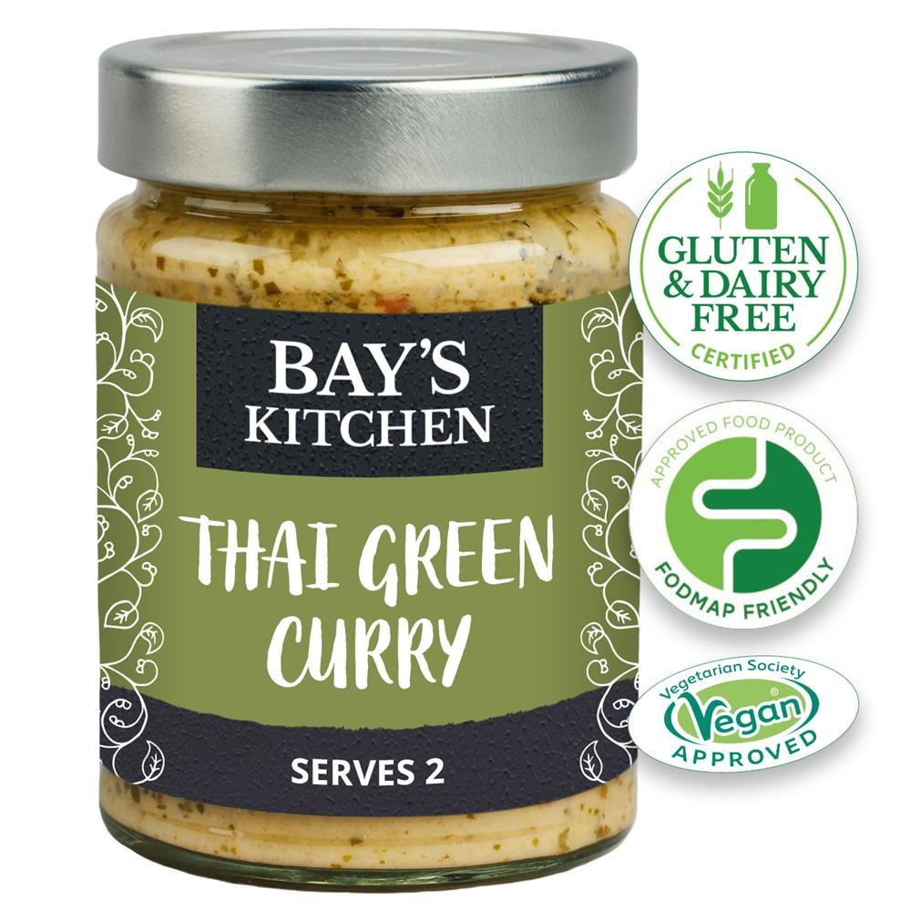 Bays Kitchen Thai Green Curry Stir-in Sauce Low FODMAP Vegan 260g