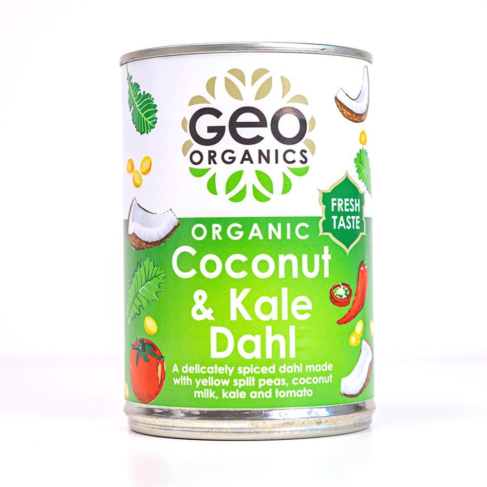 Georganics Cans - Organic Coconut & Kale Dahl 400g