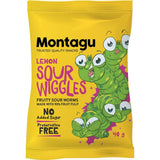 Montagu Sour Wiggles Lemon 30g - 10 Pack