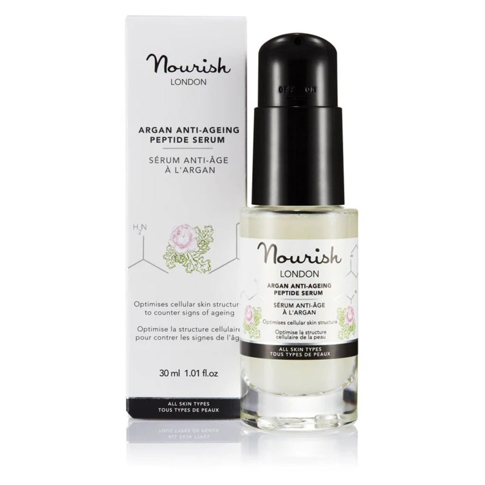 Nourish London Argan Anti-Ageing Peptide Serum 30ml
