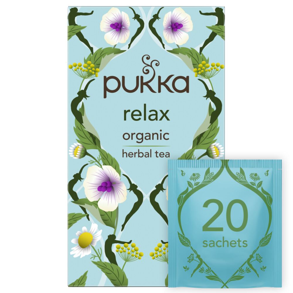 Pukka Herbs A soothing fusion of chamomile fennel and marshmallow root 20 bags