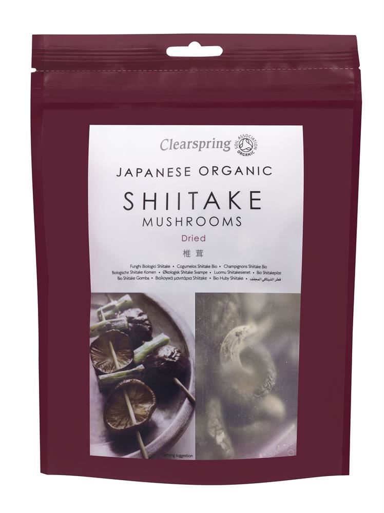 Clearspring Organic Shiitake Mushrooms 40g