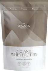 The Organic Protein Co Madagascan Vanilla Organic Whey Protein Powder 400g