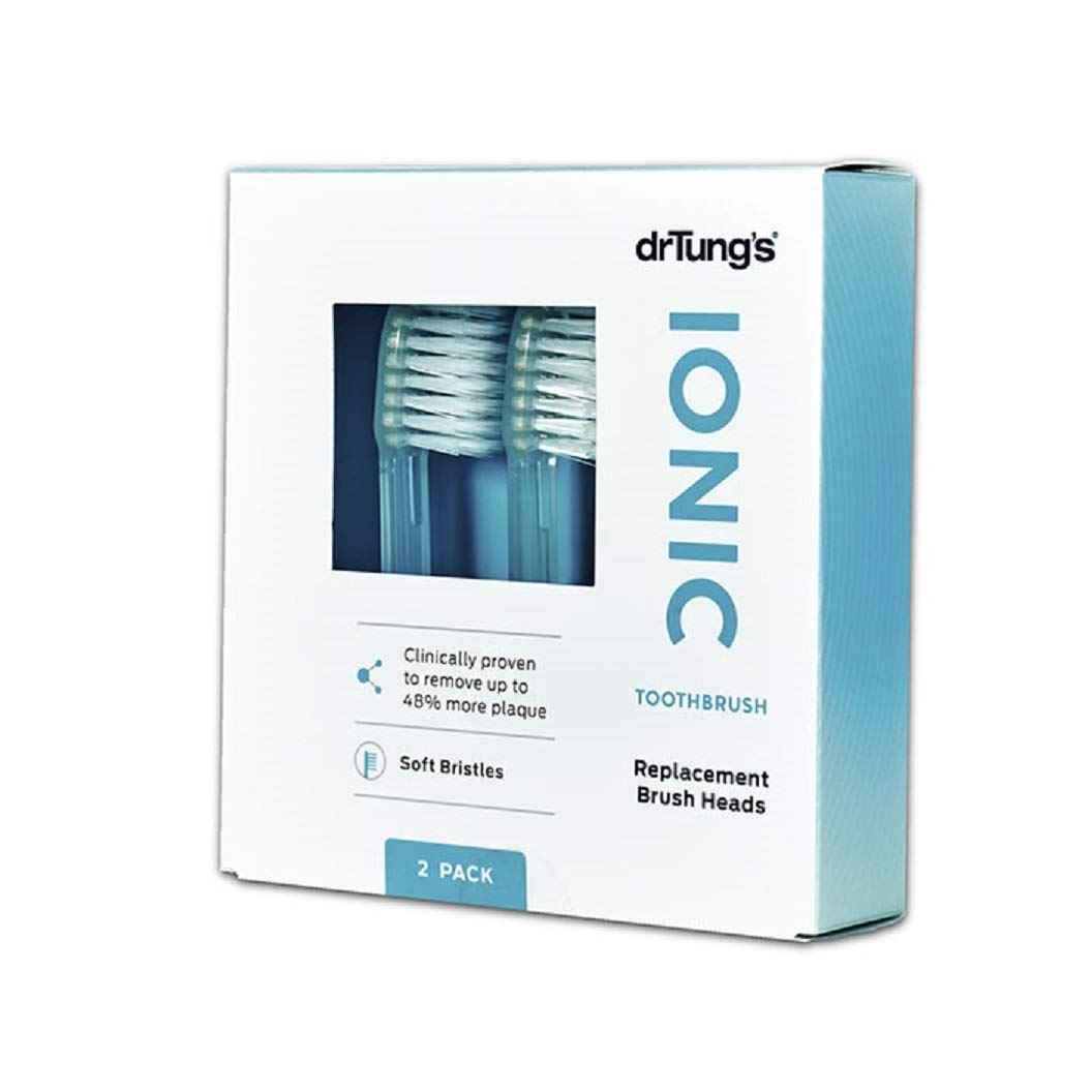Dr Tung's Ionic Toothbrush Replacement Brush Heads