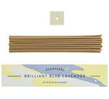 Nippon Kodo Scentsual Incense - Brilliant Blue Lavender 30 Sticks - 12 Pack