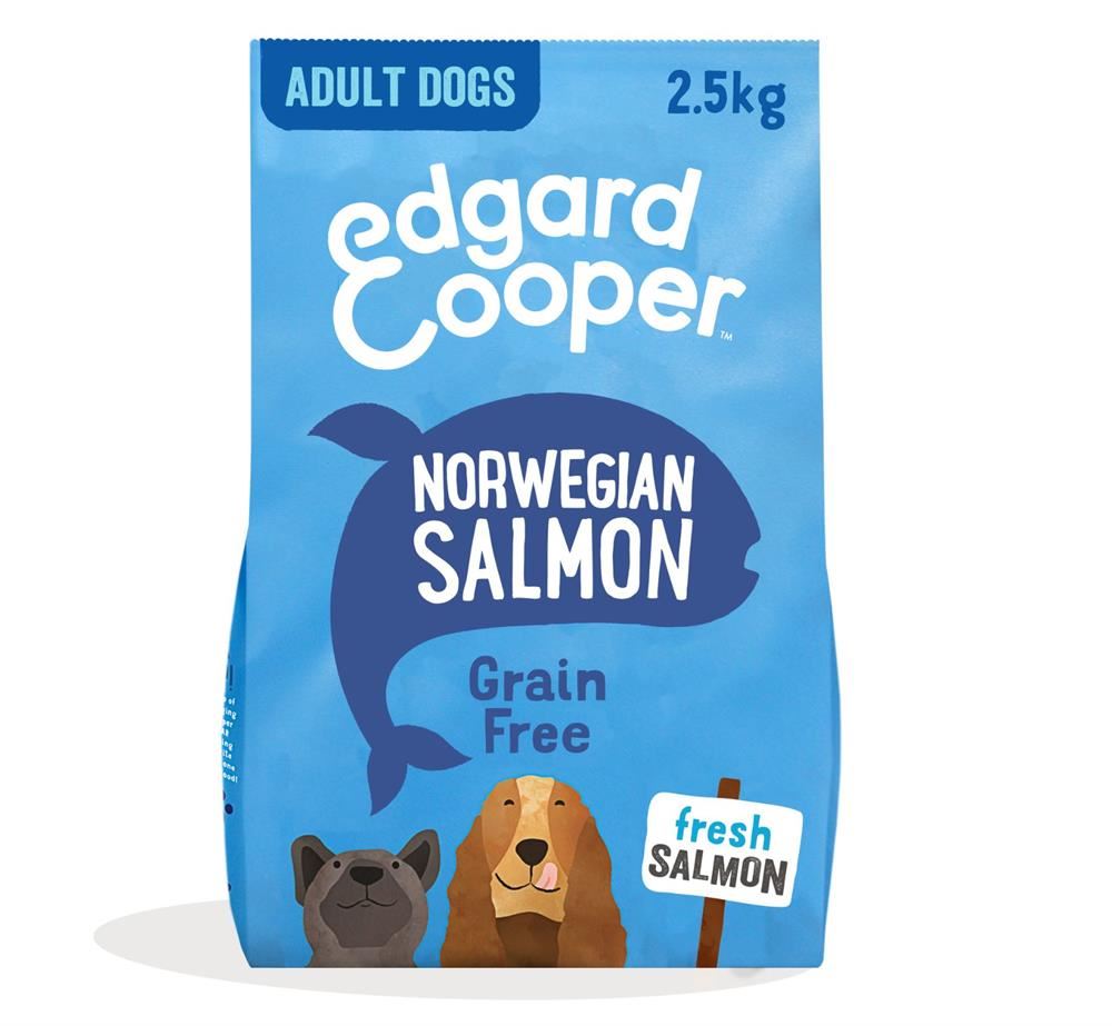 Edgard and Cooper Dry Dog Food Norwegian Salmon 2.5kg