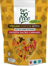 Plamil Vegan Salted Caramel Cocoa Bites 108g - 7 Pack