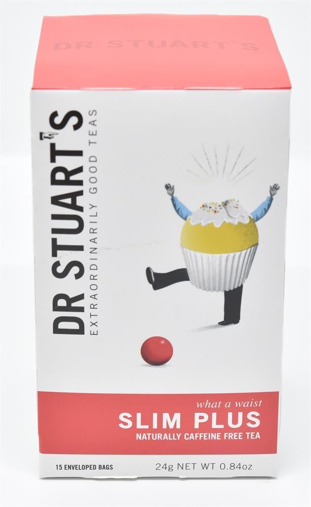 Dr Stuarts Slim Plus Herbal Tea - 15 bags - 4 Pack
