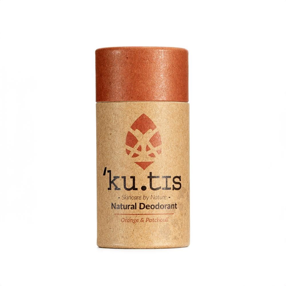 Kutis Skincare Plastic Free Natural Beeswax Orange & Patchouli Deodorant 55g