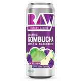 Raw Health Organic RAW Kombucha- Apple and Blackberry 250ml - 2 Pack