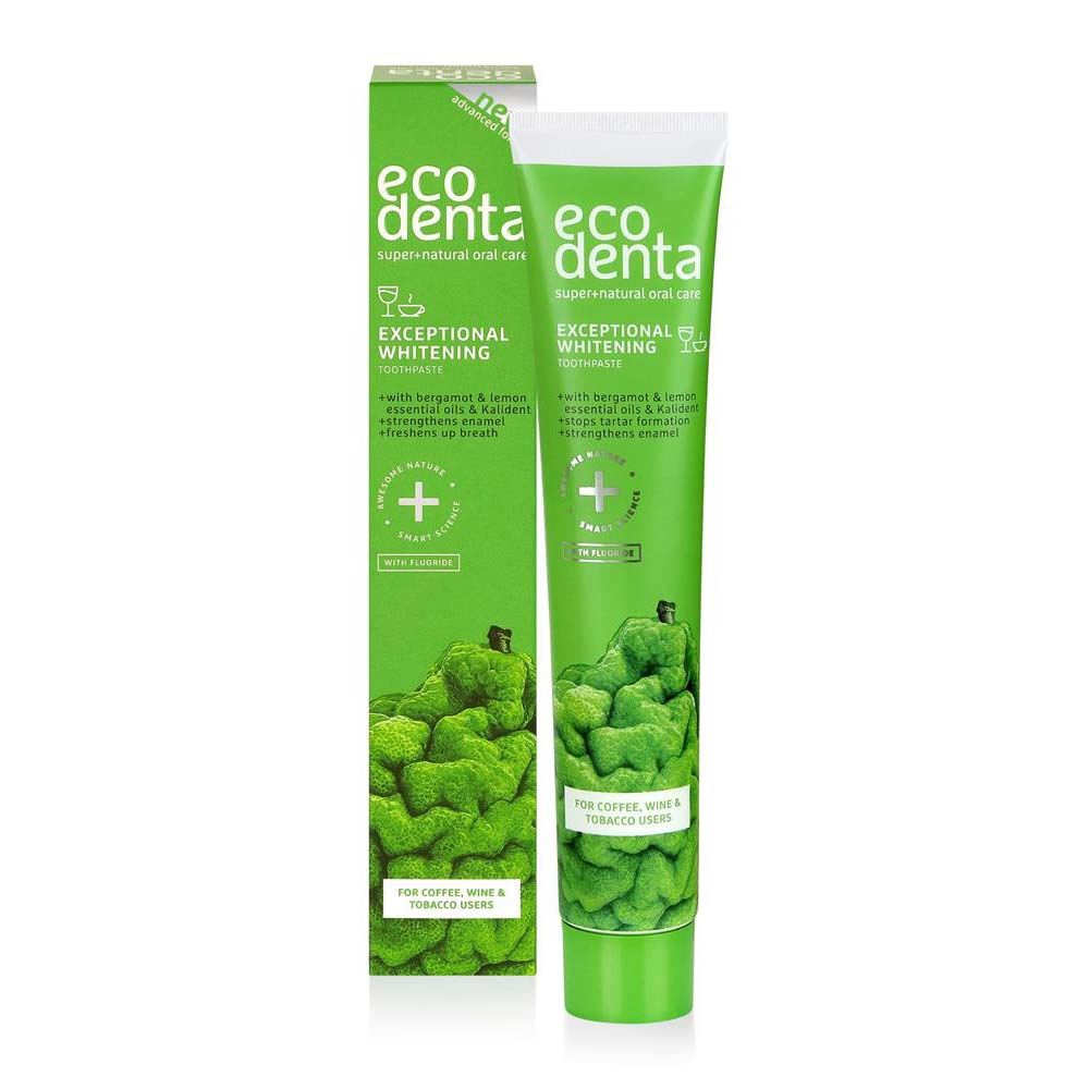 Ecodenta exceptional whitening toothpaste with bergamot 100ml