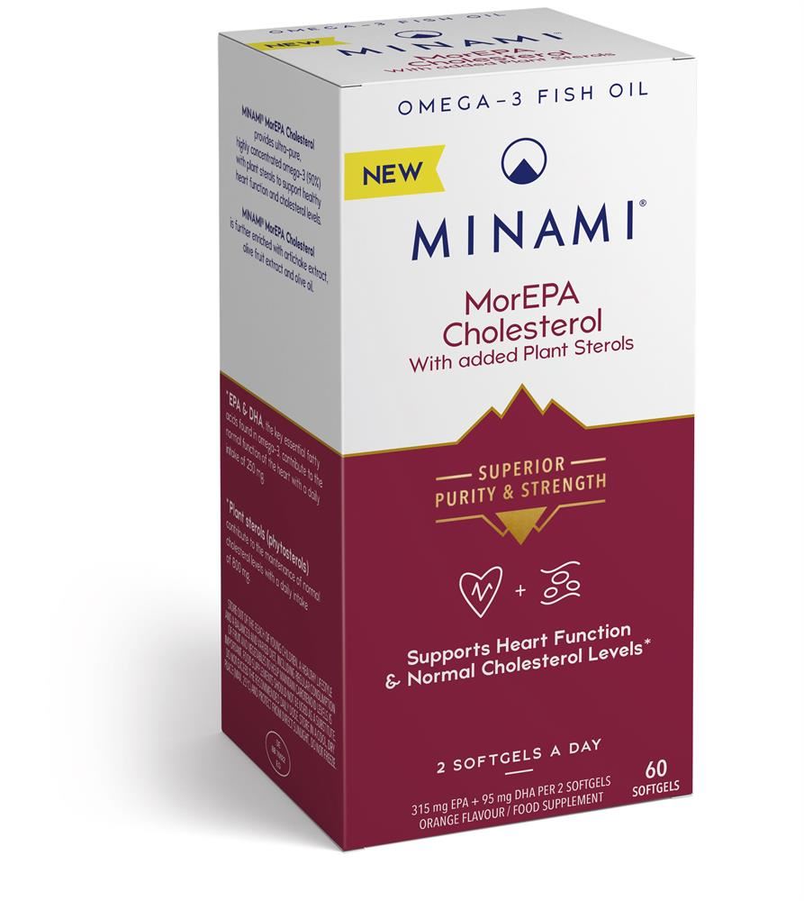 Minami Nutrition MOREPA Cholesterol 60 Capsules