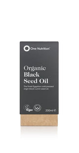 One Nutrition Black Seed Oil 200ml Organic