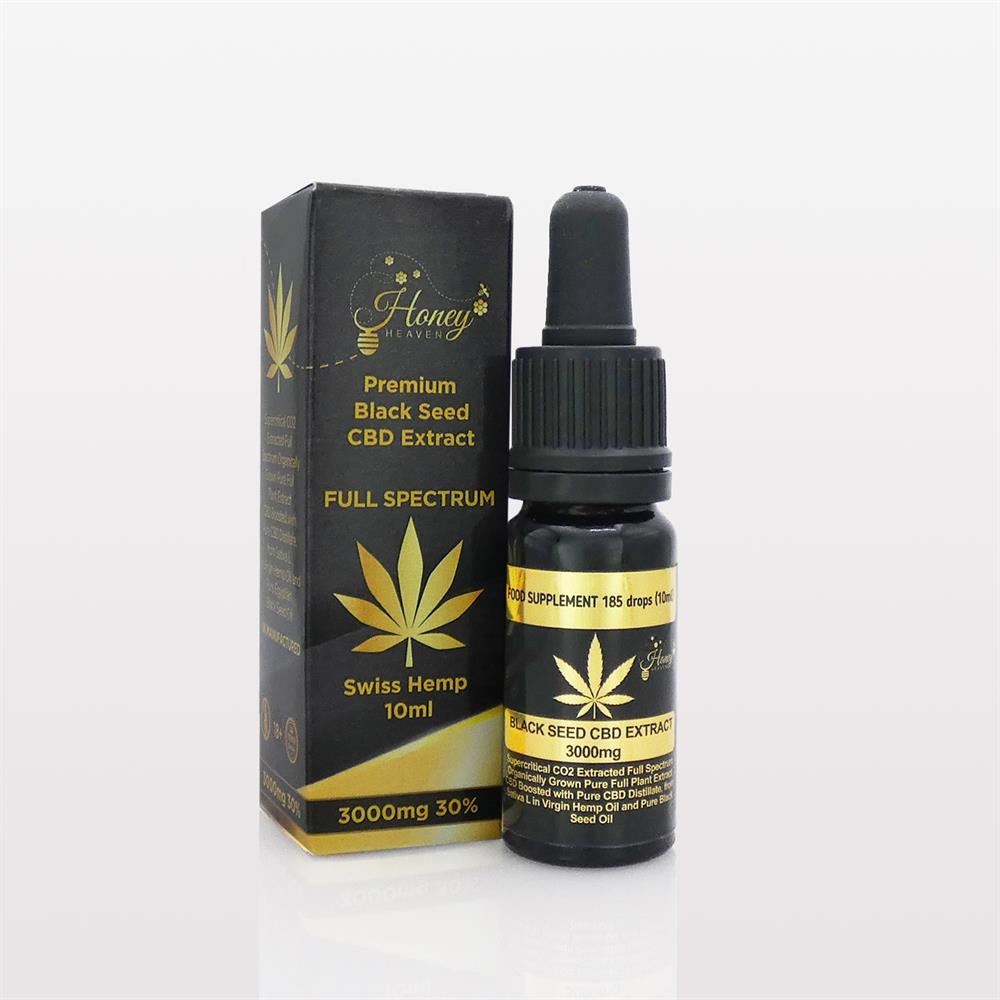 Honey Heaven Premium Black Seed CBD Oil 1500mg 15% 10ml