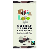 Cocoa Loco Organic F/T Marbled Chocolate Bar 100g