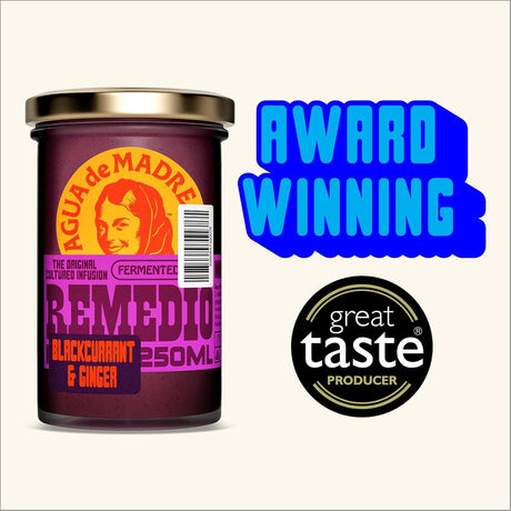 Agua De Madre Remedio Infusion - Blackcurrant & Ginger Tea 250ml