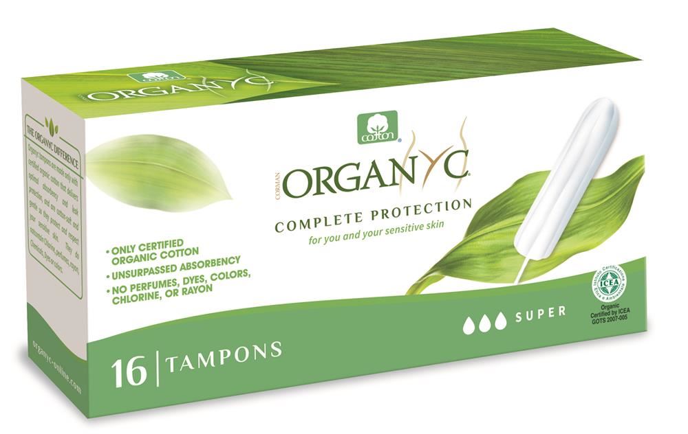 Organyc Tampon Super - no applicator
