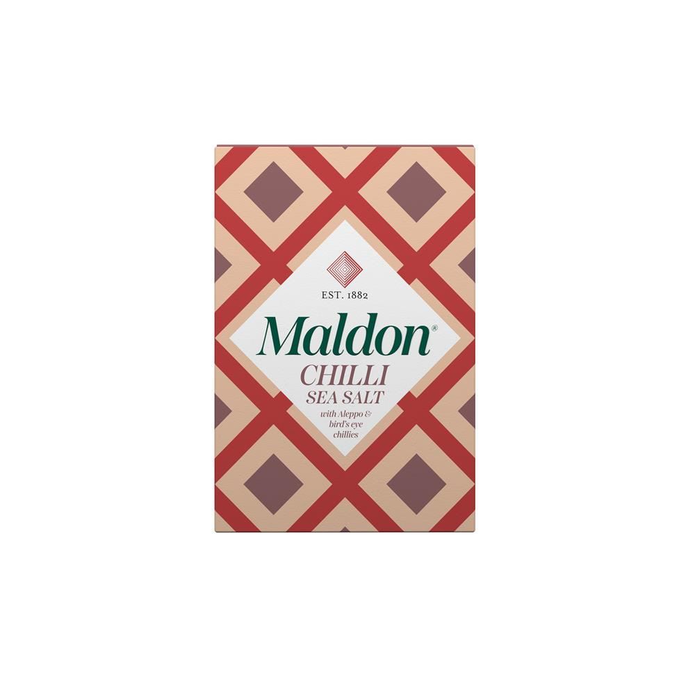 Maldon Salt Maldon Chilli Sea Salt 100g - 12 Pack