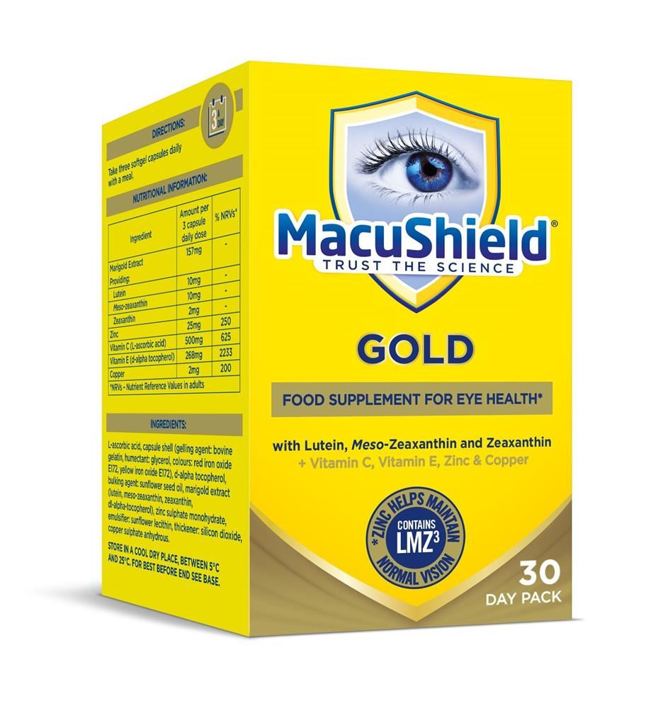 Macushield Gold 90 Capsules