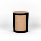 Isle of Skye Vanilla & Fig Black Natural Wax Candle 9.5cm x 8cm x 8cm