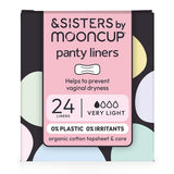 AND SISTERS Organic Cotton Bio-wrapped Liners Unscented (24 pack)