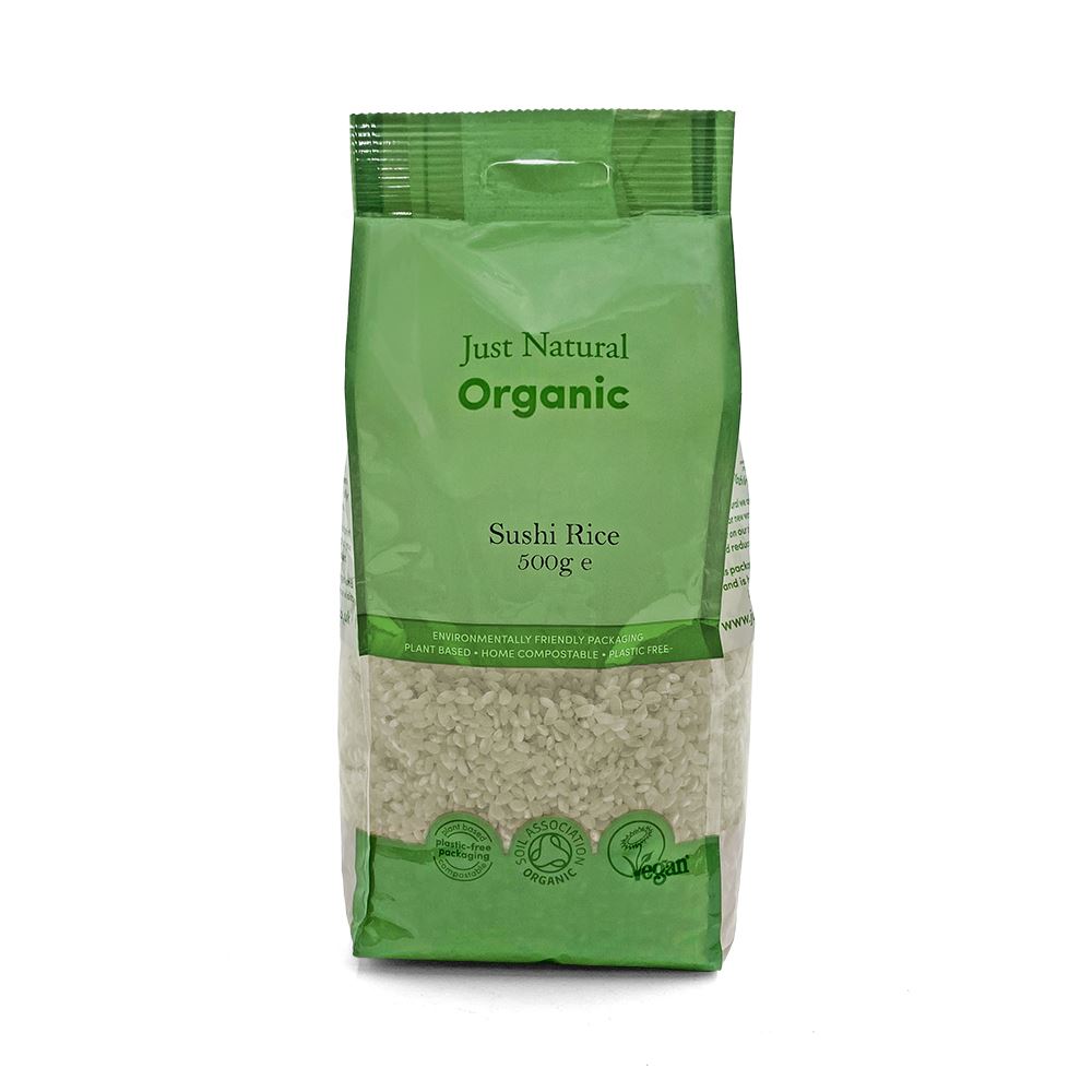 Just Natural Organic Organic Sushi Rice 500g