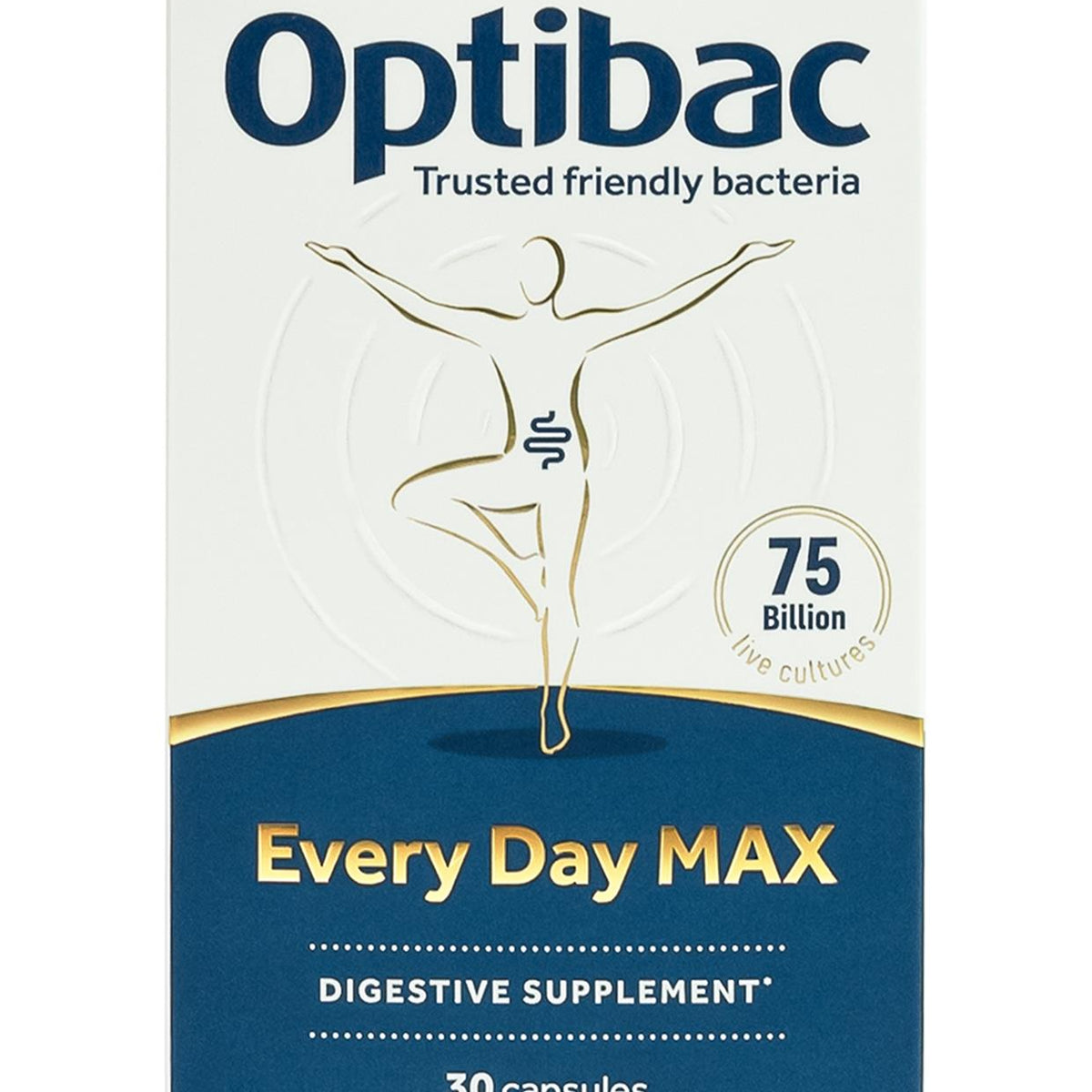 Optibac Logo OptiBac Probiotics For Every Day Max Strength 30 Capsules – Health Plus ...