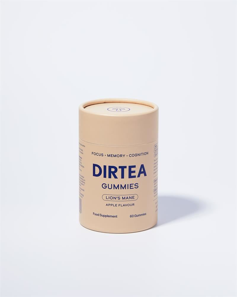 Dirtea Gummies Lion's Mane Apple Flavour 60 gummies