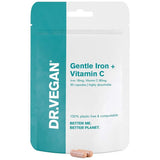 Dr Vegan Gentle Iron (18mg) & Vitamin C (80mg) 30 Capsules
