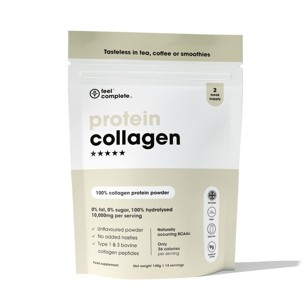 Feel Complete (Grass Fed) Protein Collagen Powder Tasteless Bovine 140g