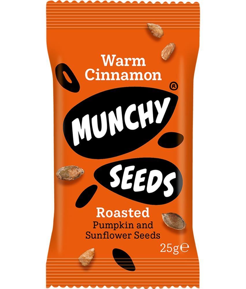 Munchy Seeds Warm Cinnamon 25g - 12 Pack