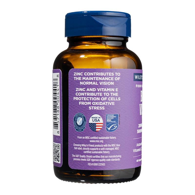 Wiley's Finest UK Bold Vision Proactive 60 Capsules