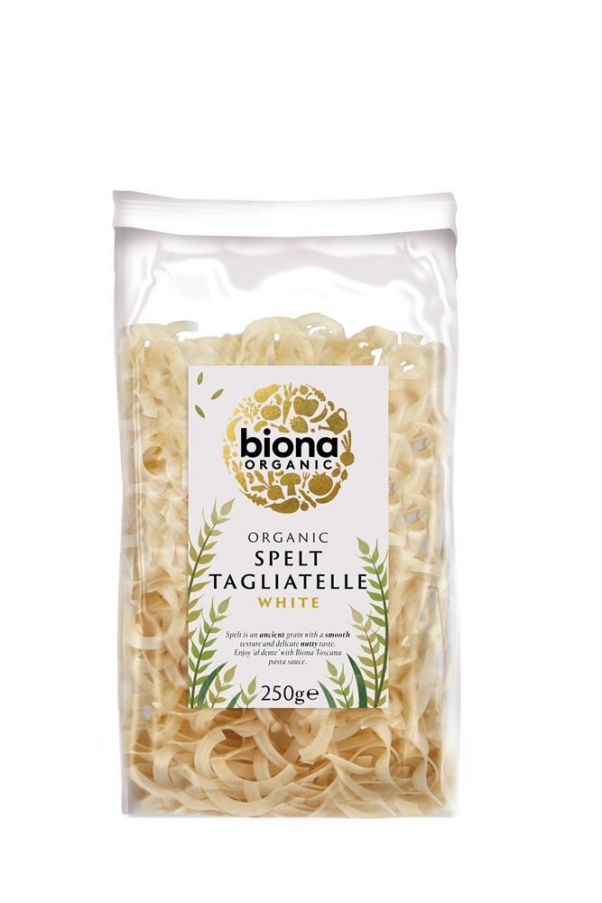 Biona Spelt Artisan Tagliatelle Pasta - White Organic 250g
