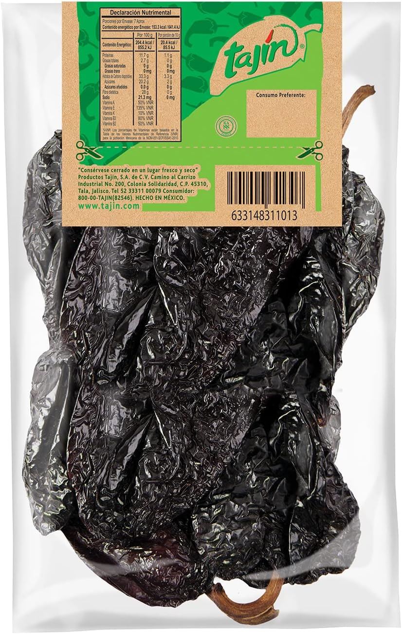 Tajin Dried Ancho Chillies 75g