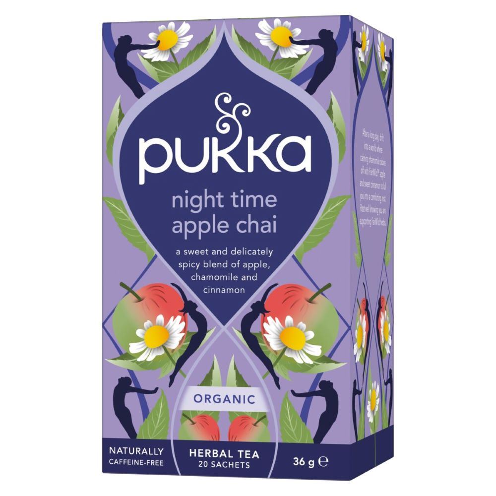 Pukka Herbs Pukka Organic Night Time Apple Chai x 20 teabags - 2 Pack