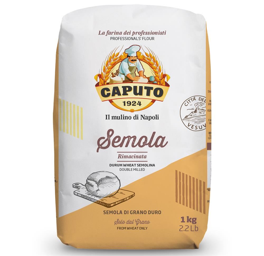 Caputo Durum Wheat Semola 1kg - 10 Pack