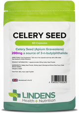 Lindens Celery Seed 200mg - 60 Capsules