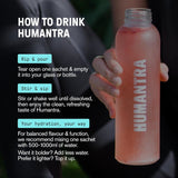 Humantra Electrolyte Powder Berry Pomegranate 20 Sachets - Hydration Drink Mix with 6 Electrolytes, Vegan, Sugar Free, Gluten Free