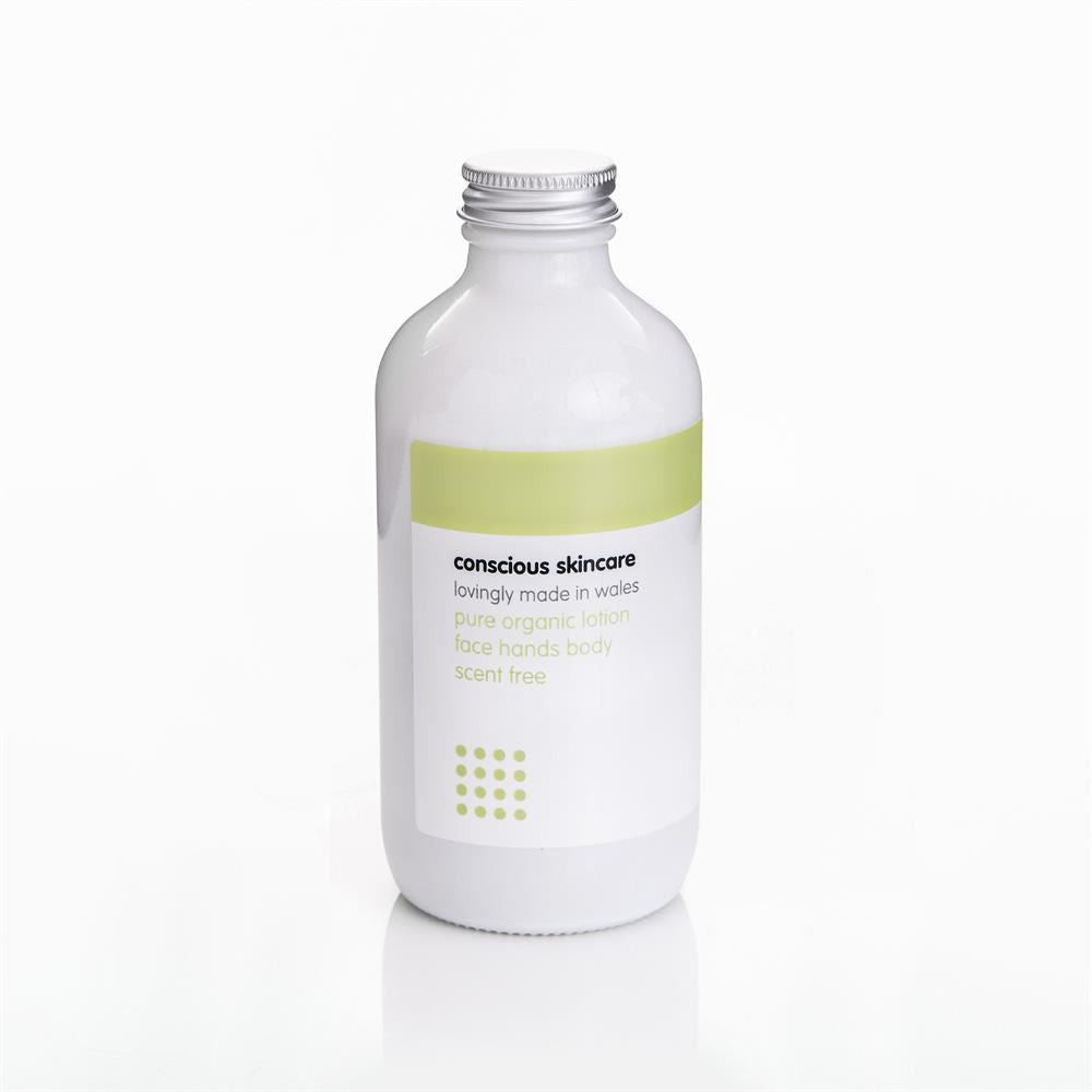 Conscious Skincare Pure Lotion Face Hands Body Unfragranced EWG Verified 235ml
