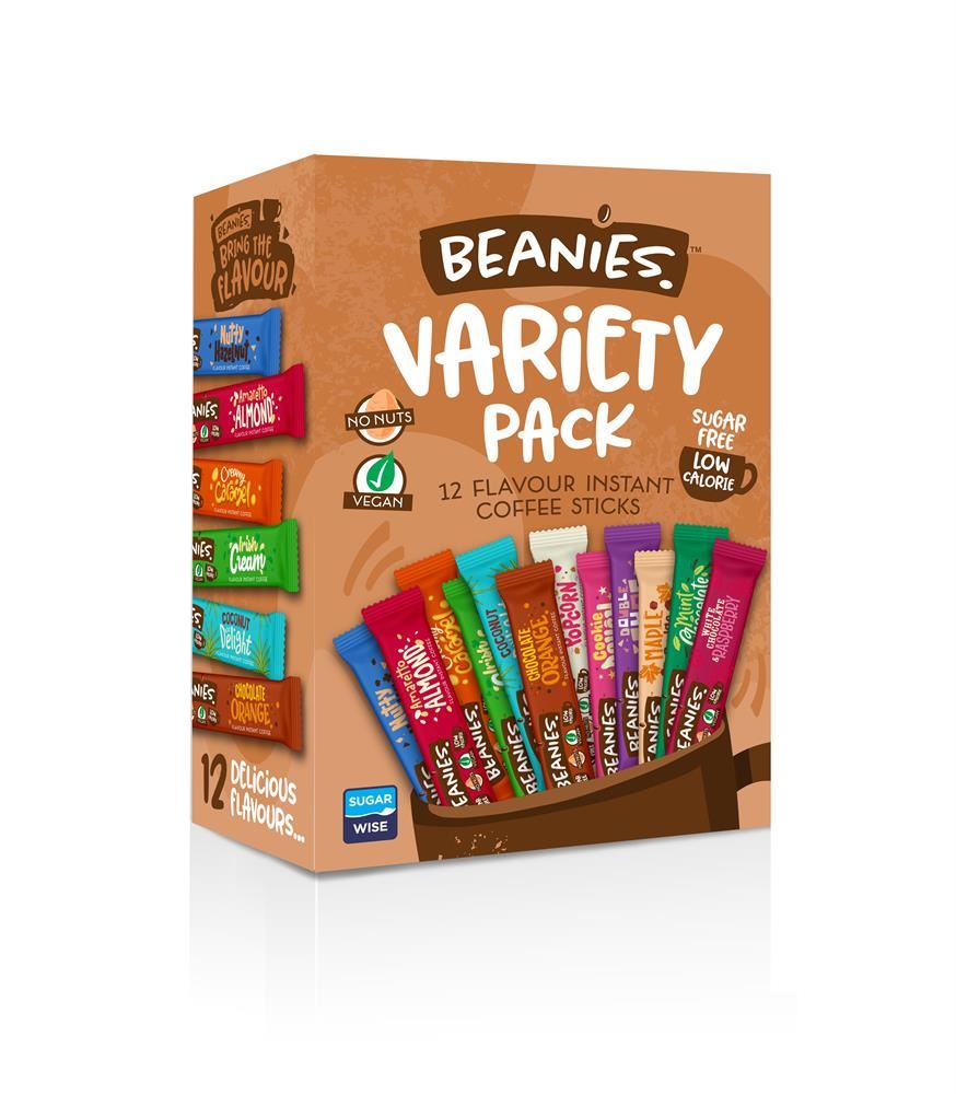 Beanies Coffee Beanies Flavour Coffee - Stick Sachet Variety Pack