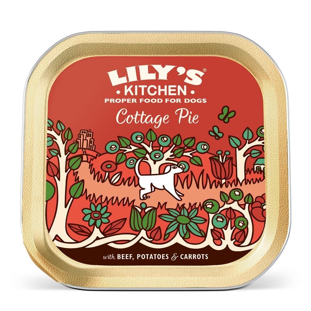 Lilys Kitchen Cottage Pie 150g Tray Grain Free - 10 Pack