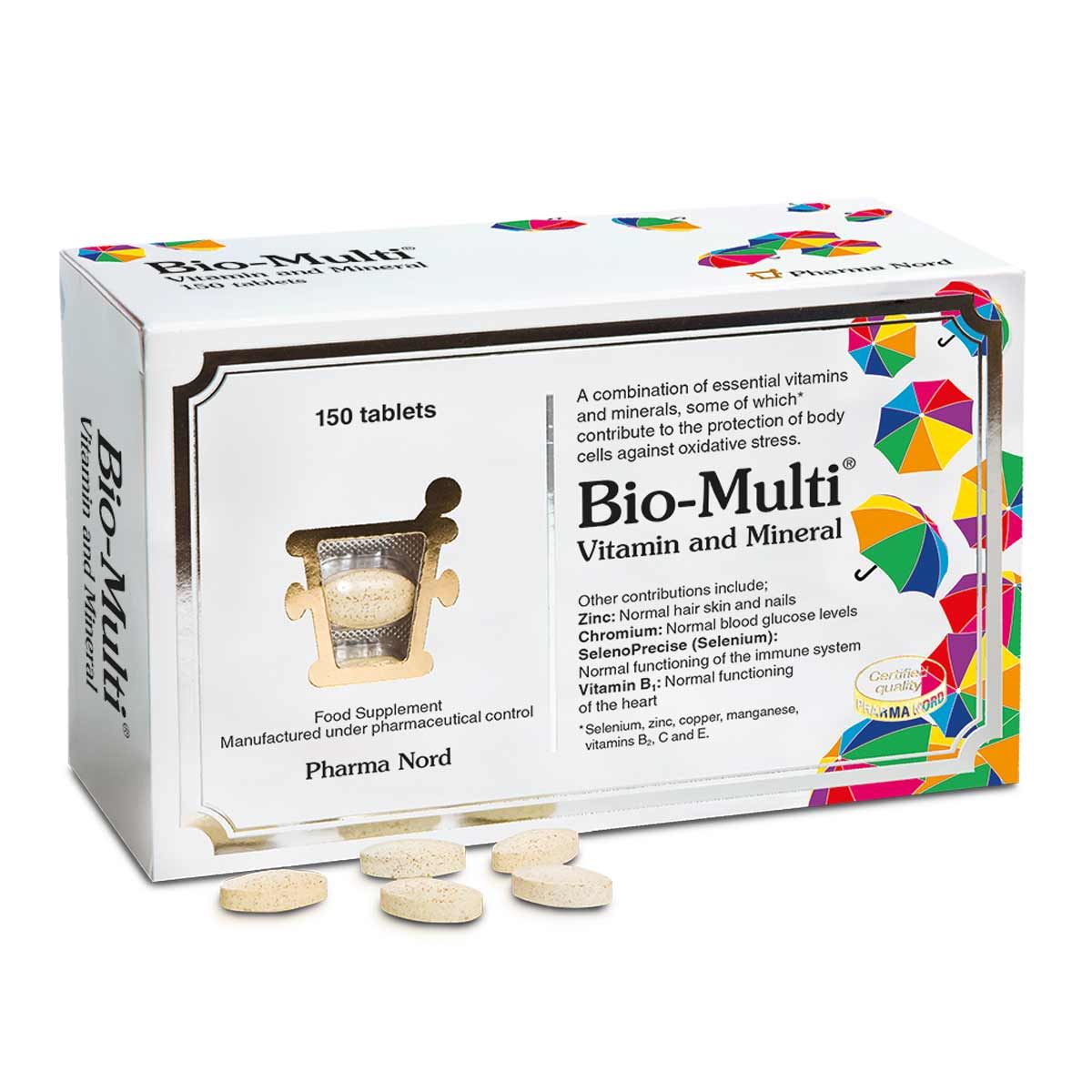 Pharma Nord Bio-Multi Vitamins and Minerals - 150 Capsules