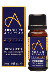 Absolute Aromas Organic Rose Otto 3% Oil 10ml