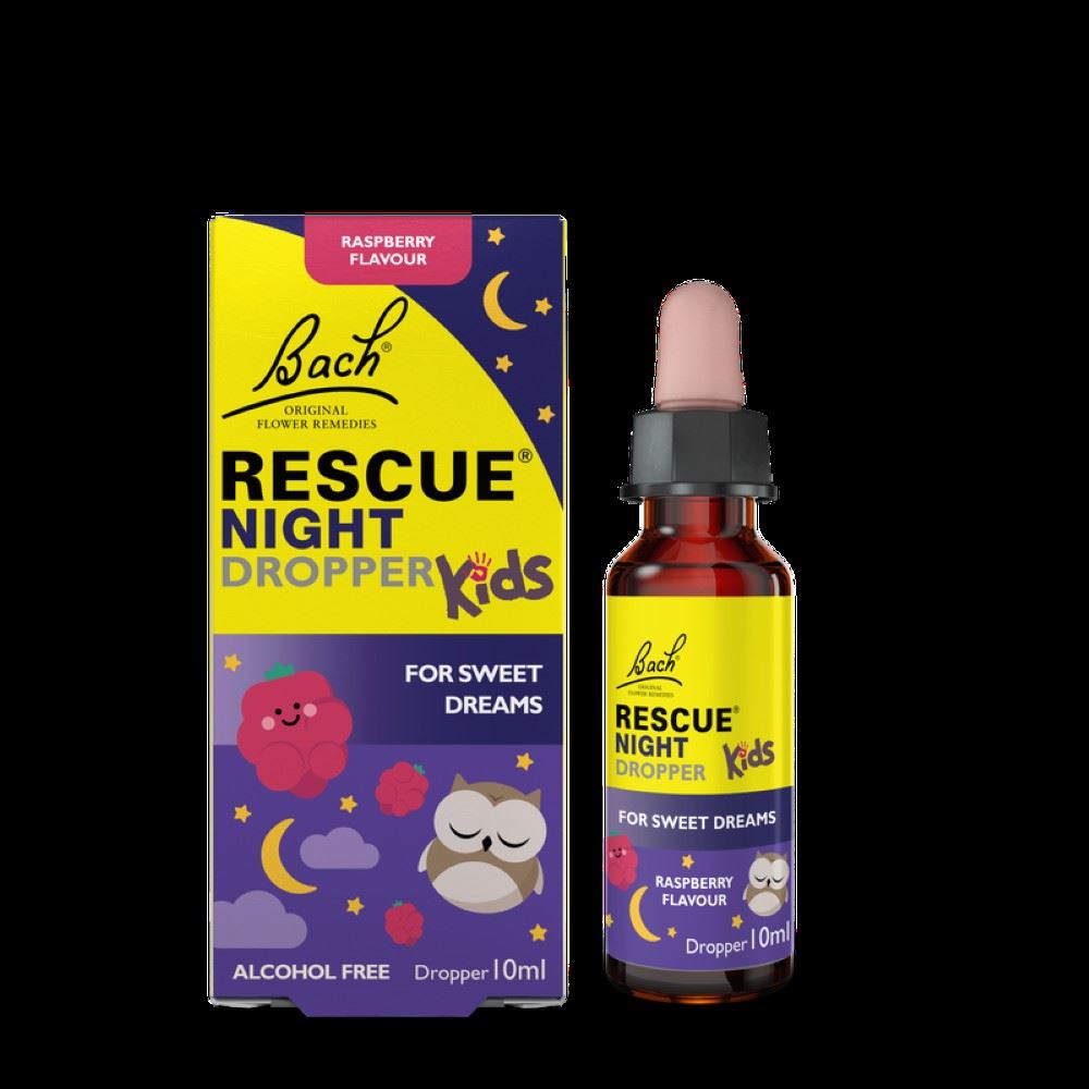 Rescue Kids Night Dropper Raspberry Flavoured 10ml