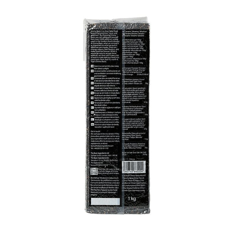 Emma Basic Black Sesame Seeds 1kg