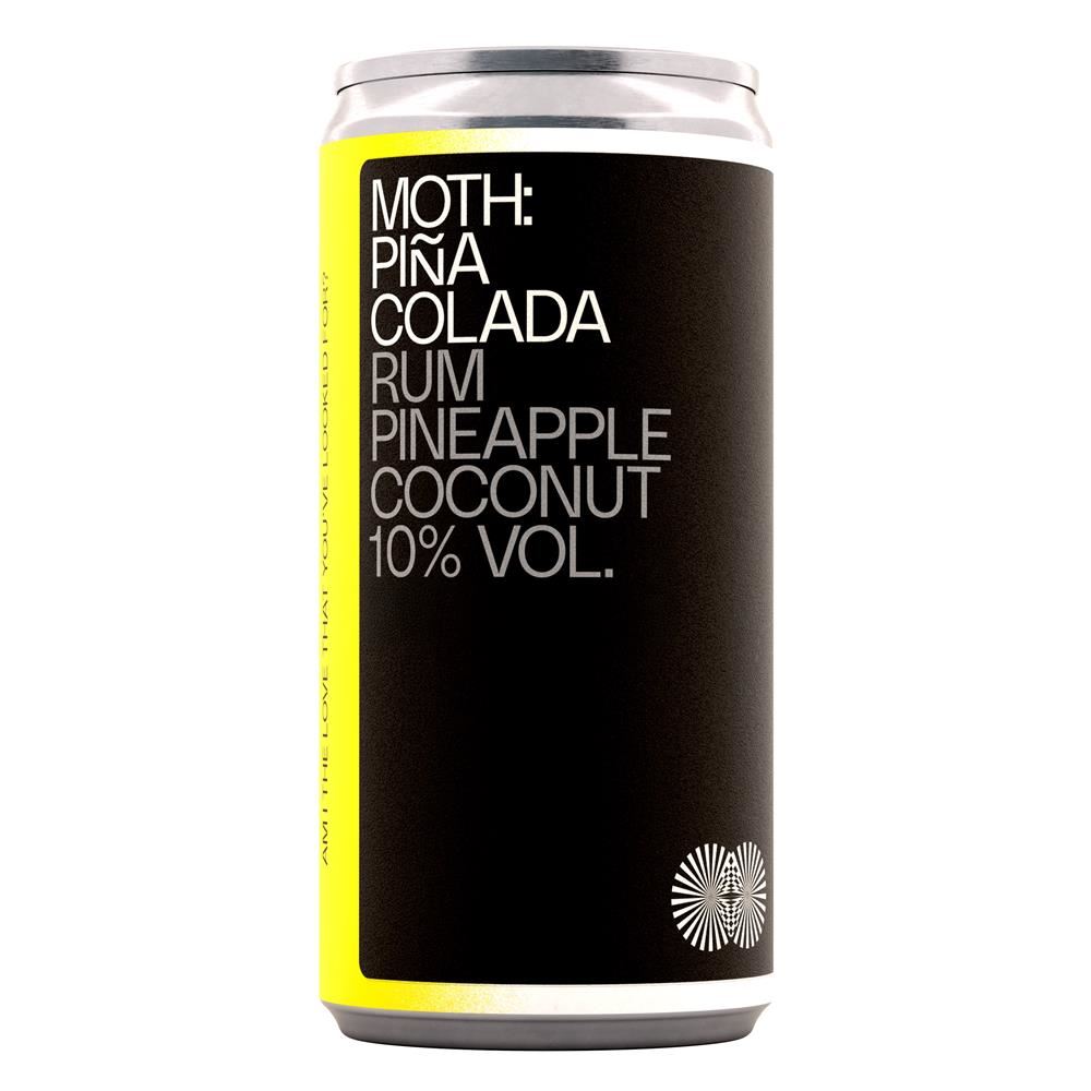 MOTH: Pina Colada 10% 200ml - 12 Pack